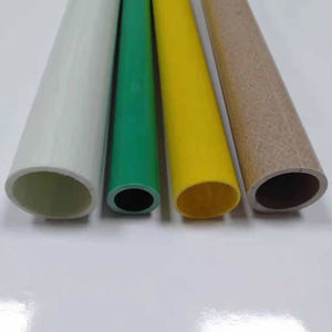 Accessoires de garde-corps FRP à tube rond pultrudé en fibre de verre avec service de traitement de coupe personnalisé - Product Image 6