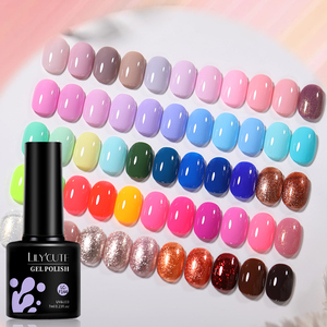 <span class=keywords><strong>LILYCUTE</strong></span> Gel de Color para Uñas Sólido No Tóxico de 7 ml, Crea Tu Propia Marca, Gel UV de Resina de Larga Duración para Salón de Uñas - Product Image 1