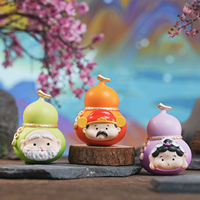 Boîte Mystère Fortune Little Immortal : Figurine Porte-Bonheur Mignonne Style Chinois, Boîte de Collection Surprise à Design Aléatoire, Cadeaux Jouets