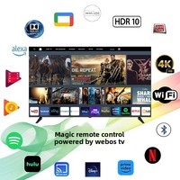 Hotel Mini Bolivia Menggunakan Smart TV Android 4K Ultra-Thin Frameless LED LCD 32"-50" Network