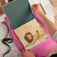 Libro de Cuentos Personalizado con Tapa Dura de Cartón, Cosido, Estampado en Caliente, Impresión Digital, para Pre-enseñanza Infantil