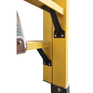 Échelle d'extension en PRF léger de 14m pour usage domestique et industriel Système de corde de poulie à boucle autobloquante résistant à la corrosion - Product Image 4