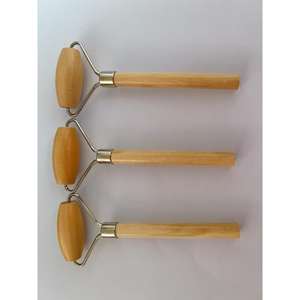 2024 Latest Wooden <b>Face</b> Sculpting Therapy Facial <b>Massager</b> with Manual-Wired Control <b>for</b> Muscle Pain Relief and Wood Roller - Product Image 2