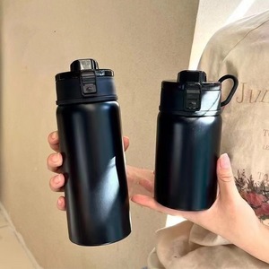 Cylindrical Vacuum Insulated Stainless Steel 6-12 Hours Thermal Insulation Student Portable Leak-proof Bpa Free Modern Simple - Product Image 1