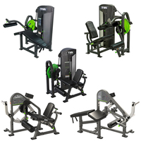 Machine professionnelle de musculation des jambes (extension et flexion) à charge par poulie, équipement de fitness pour usine OEM