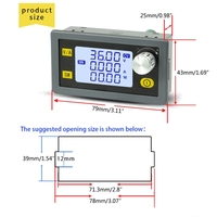 CNC DC voltage rise and fall adjustable voltage stabilized power supply constant voltage current solar charging module SK80H