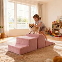 Bloques de Construcción Modulares de Espuma PU, Juego de Juguetes Educativos Multifuncionales de Pana para el Desarrollo de la Inteligencia de Niños Pequeños