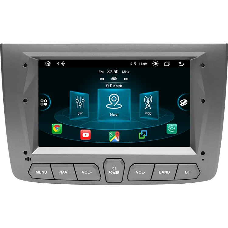 1DIN Android 12 Car Radio for Alfa Romeo Mito 2008 - 2012 GPS Multimedia Video Player Carplay Auto WIFI 4G Support 360 Camera