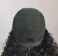 Demi-perruque U Part cheveux humains bouclés birmans perruque V Part sans colle faite à la machine perruques de cheveux humains sans dentelle avec cordon de serrage pour les femmes noires