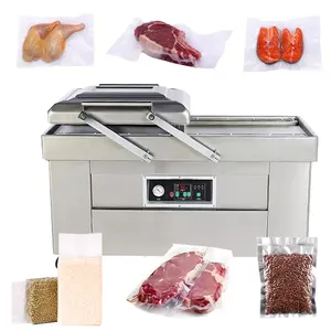 Continous Food Semi Cabbage Automatic Vacuum Packaging Machine For Meat