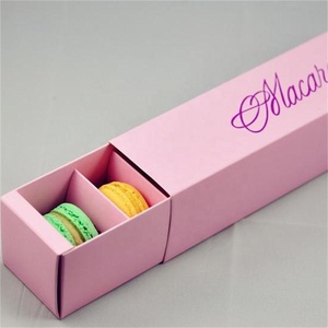 clear Customized Plastic Packaging <strong>Macaron</strong> <strong>Box</strong> - Product Image 3