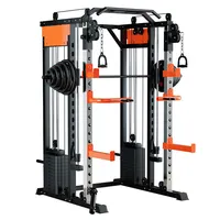 Smith Machine Kooi Systeem Home Gym Multifunctionele Rack Aanpasbare Krachttraining Station Fitnessapparatuur Bodybuilding