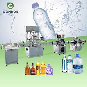 Máquina Automática para Llenado, Tapado y Etiquetado de Botellas Pequeñas de 10ml, 20ml y 30ml para Aceite de Oliva, Líquidos y Agua - Product Image 1