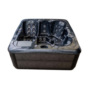 <span class=keywords><strong>Spa</strong></span> <span class=keywords><strong>carré</strong></span> extérieur pour <span class=keywords><strong>6</strong></span> <span class=keywords><strong>personnes</strong></span>, idéal pour les fêtes de famille, avec jets d'air massants - Product Image 4