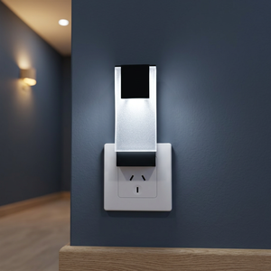 ไฟนำทางแบบพับได้ ไฟกลางคืน สมาร์ทเพลท สีดำ สีขาวนวล รับประกัน 1 ปี - Product Image 5