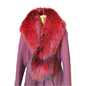 Cao cấp <span class=keywords><strong>Fox</strong></span> lông khăn mùa đông động vật lông bọc với dày Fluffy đống cực kỳ mềm mại và thoải mái khi chạm vào - Product Image 2