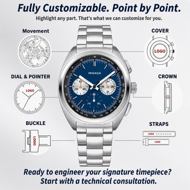 2026 New Watches 1782 Turtle Back Luxury Chronograph Quartz Wristwatch For Men Luminous Watch Relogio Masculino