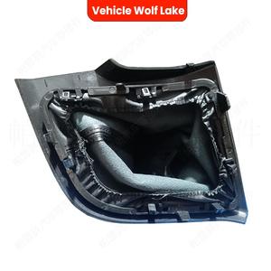 Manchon de levier de vitesse Vehicle Wolf Lake pour Peugeot Boxer 2006-2014 Citroën Jumper, style cuir noir - Product Image 2