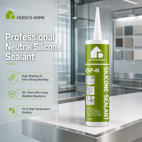 FEIDU Mastic silicone neutre structurel professionnel de qualité électronique à séchage rapide, adhérence extrême pour vitres et portes, emballage RTV