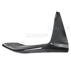 F83 Car Side Skirt Lip Front Bumper Lip <b>Splitter</b> Spolier Winglet Aprons Guard for BMW F80 M3 2014-2019 F82 F83 M4 2015-2020 - Product Image 4