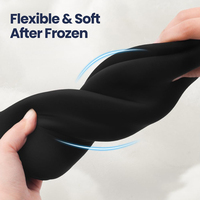 Enveloppe de glace pour l'épaule et le bras, pour la coiffe des rotateurs, enveloppe froide en gel réutilisable avec compression pour zone ciblée, soulage la douleur