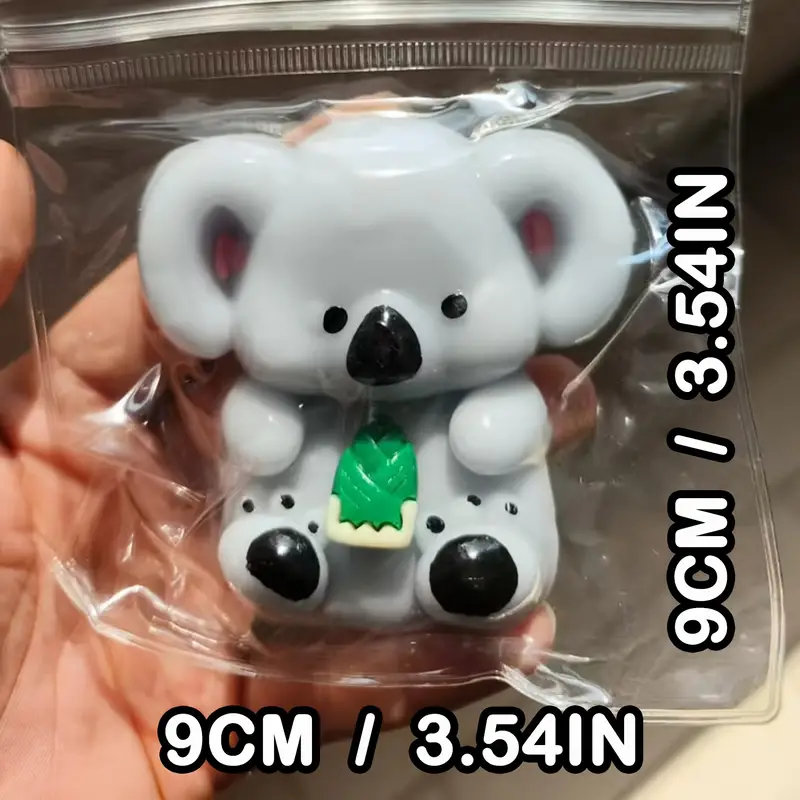 koala with leaf