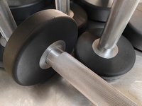 Grosir Set Dumbbell Poliuretan Pu Pemberat Pesasp De Gym Baja Cpu Set Dumbbell Bulat Uretan Pon Karet