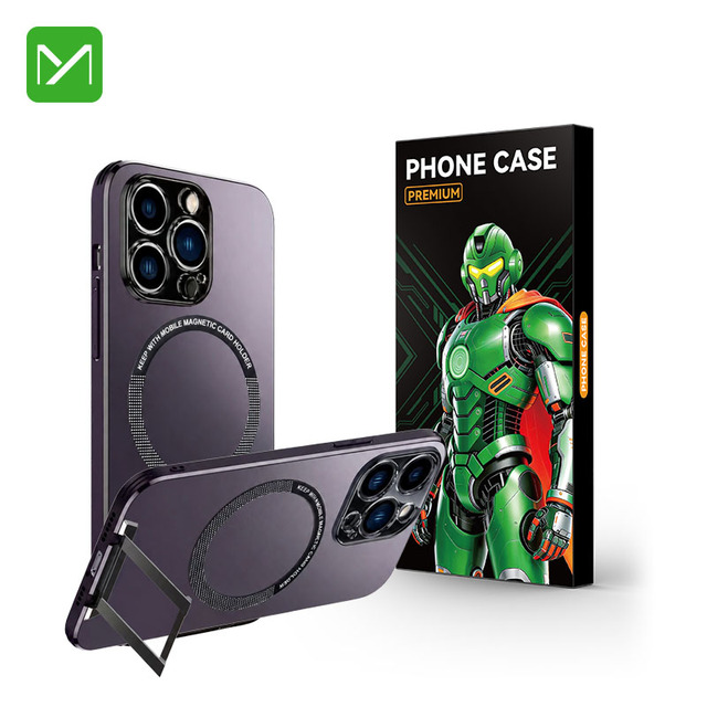 For iphone 11-18 Promax New Magnetic Phone Holder with Wireless Charging Bracket Magnet Magsafe Mobile Phone case