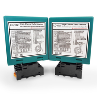 Tourniquet à code QR JUTAI LD-100, communication TCP/IP, sécurité anti-pincement, protection IP65, 100-240VAC, boucle monocanal pour véhicules