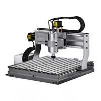 JS-4060-1500W Router CNC de Escritorio Automático de Alta Precisión, Mini Fresadora Individual Compatible con mach3, Fácil Operación, Confiable