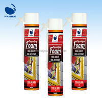 Bon prix mousse de polyuréthane résistant au feu remplissage de calfeutrage mousse PU