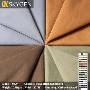 Fabricant de tissu en coton tissé 100% coton à Guangzhou Tissu de pantalon cargo pour hommes Vêtements - Product Image 5