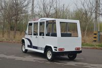 Voiture de patrouille électrique miniature LEIBIN de haute qualité, basse vitesse, fermée, 8 places, 48V/72V, autonomie 80-100 km, espace de chargement arrière, 5KW/8KW
