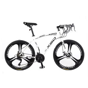 Vélo de course en gros d'usine, ultra-rapide, ultra-léger, pour hommes et femmes, double frein à disque, <span class=keywords><strong>cadre</strong></span> en acier carbone, 21 vitesses - Product Image 3