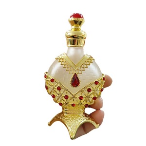 Vente en gros d'huile de parfum arabe de 10 ml, flacons de parfum de Dubaï, flacons de parfum vides de luxe pour femmes - Product Image 5