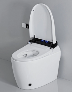 Inodoro Monobloque Inteligente Automático de Cerámica y Porcelana Blanco SOC - 0203, Fabricación de Asientos de Inodoro, Accesorios de Inodoro de Cerámica - Product Image 5