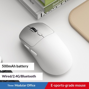 Tri-Mode Wireless Mouse, 2.4G Blue Tooth Wired Three Mode, Multicolor Silent Mice for Laptop Game <b>Office</b> - Product Image 4