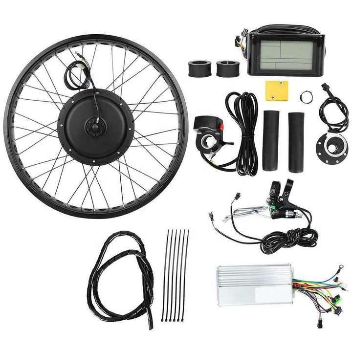 add electric motor to bicycle High Performance Hub E-Bike Conversion Kit made lithium battery 24V 250W Electric Bicycle Motor