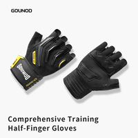 Nouveaux gants de sport demi-doigts avec enveloppements de poignet pour la musculation, le cyclisme, le ski, gants de sport respirants pour la salle de sport
