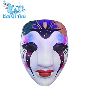 Bán buôn mặt hàng kinh dị trang trí nội thất Mặt nạ Halloween bơm hơi khổng lồ SPIDER Halloween <span class=keywords><strong>Inflatable</strong></span> ngoài trời - Product Image 6