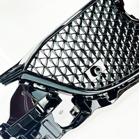 Grille de voiture CX-5 de haute qualité avec un design sportif en nid d'abeille, grille de ventilation de pare-chocs noire brillante