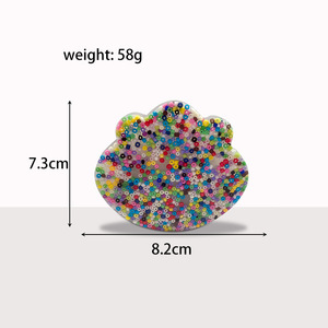Sensory Picky Pad Skin Dermatillomania ADHD OCD Anxiety Relief Decompression Fidget Toy Picking Pocket Customized Color TPR 14 - Product Image 5