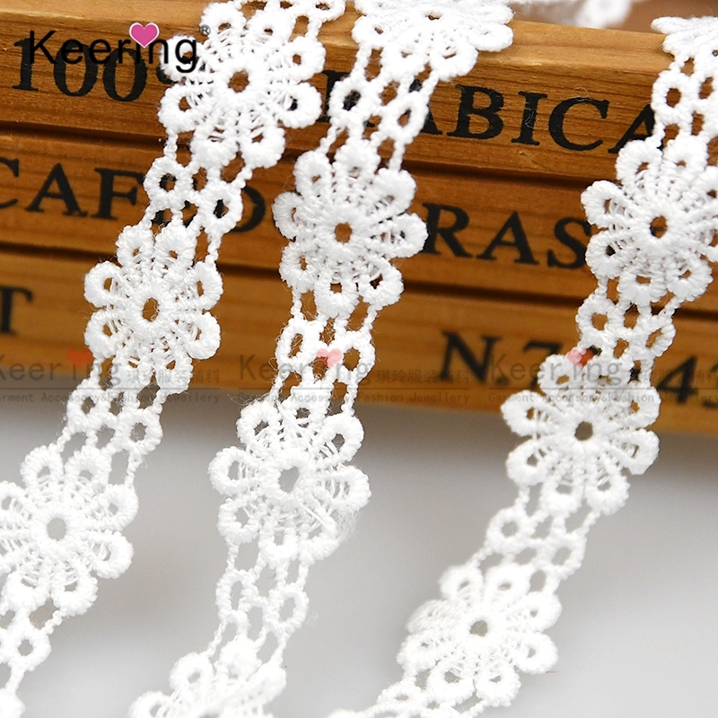 Lace Fabrics 3D Flower Lace Embroidered