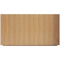 Commode de rangement moderne et contemporaine en bois massif écologique avec coiffeuse intégrée pour chambre à coucher