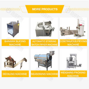 Baixin 30-1000 Kg/h ligne de production automatique de chips de banane plantain chips de banane faisant la petite Machine - Product Image 5