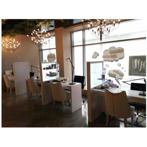 Diseño <span class=keywords><strong>de</strong></span> estudio <span class=keywords><strong>de</strong></span> belleza Muebles <span class=keywords><strong>de</strong></span> salón <span class=keywords><strong>de</strong></span> manicura Muebles <span class=keywords><strong>de</strong></span> barra <span class=keywords><strong>de</strong></span> <span class=keywords><strong>uñas</strong></span> Oro Rosa Moderno Personalizado 1 Juego 3 años Pintura o madera - Product Image 1