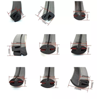 Profil en caoutchouc EPDM pour vitre triangulaire de voiture, joint d'étanchéité pour vitrage automobile industriel, joint de verrouillage