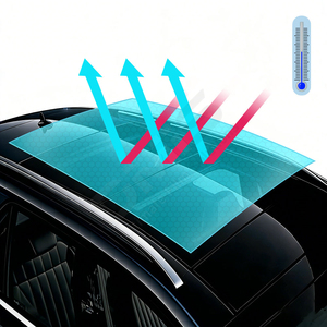 Film <span class=keywords><strong>de</strong></span> protection solaire pour toit ouvrant <span class=keywords><strong>de</strong></span> couleur bleu clair, film anti-UV en TPU, rejet <span class=keywords><strong>de</strong></span> chaleur à 99%, film panoramique pour toit <span class=keywords><strong>de</strong></span> <span class=keywords><strong>voiture</strong></span> - Product Image 1