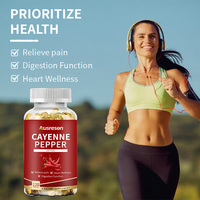 Gélules d'extrait de piment de Cayenne Ausreson – Compléments amincissants vitaminés pour adultes, biologiques et halal