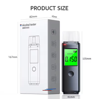 Testeur d'alcool Rechargeable Outils de test d'haleine de précision professionnelle Alcootest portable Alcootest Alcohole Breath Tester
